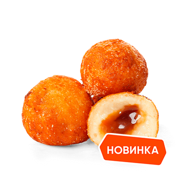 Творожные шарики со сгущенкой